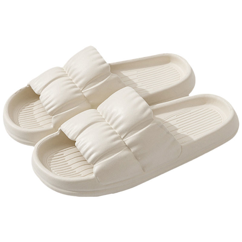 踩屎感拖鞋女夏天家用防滑浴室洗澡情侣厚底居家男凉拖夏季外穿slippers