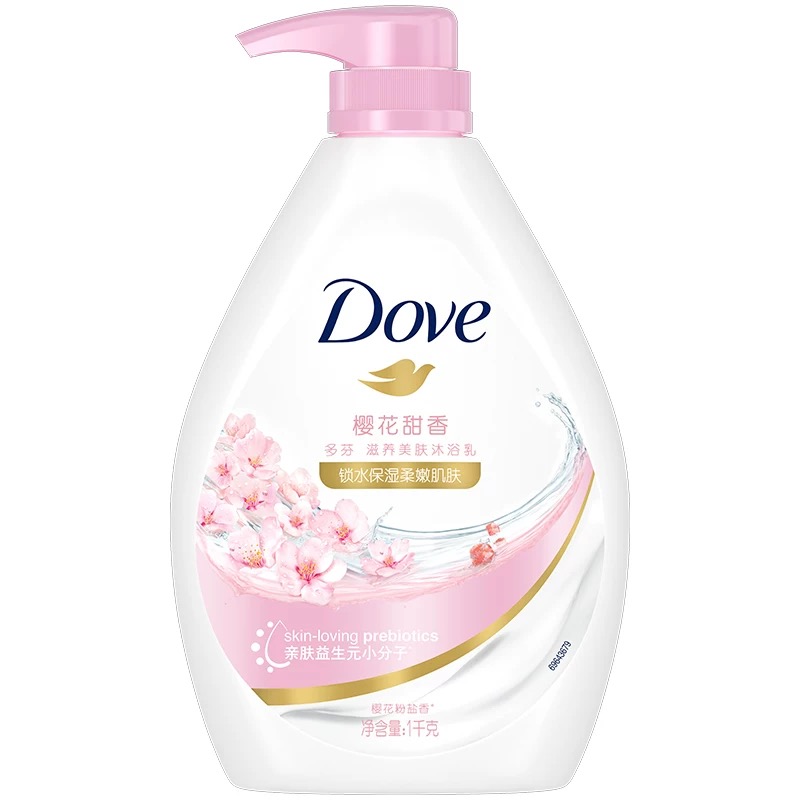 多芬樱花沐浴露淋浴乳液持久留香氛