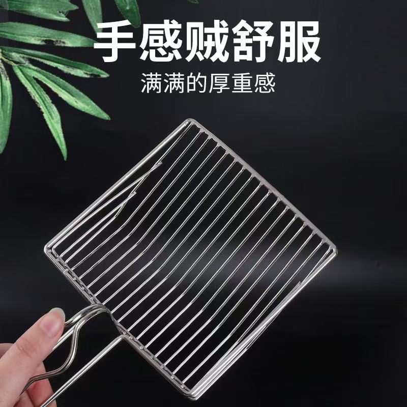 一体式金属铲猫屎 加大款细孔不锈钢猫砂铲