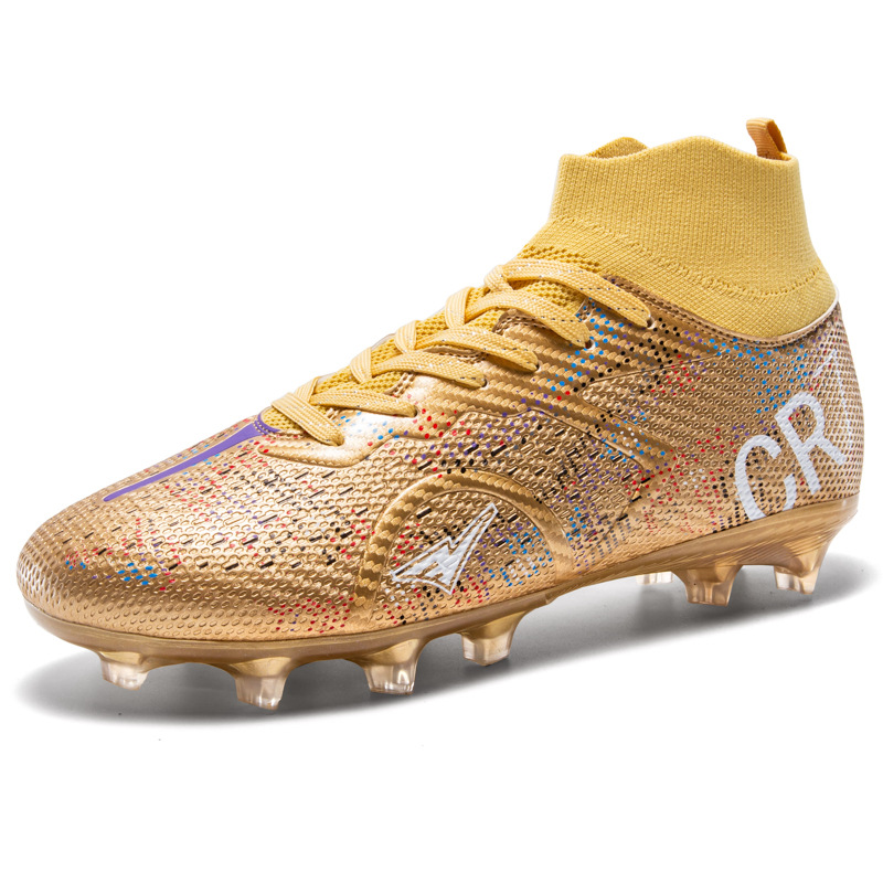世界杯足球鞋定制专业比赛训练鞋C罗成人学生儿童足球鞋长钉