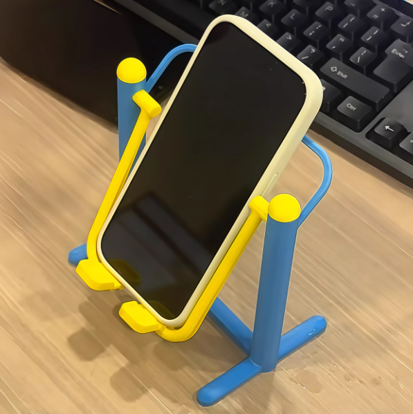 拼装手机支架创意懒人追剧爆款可爱桌面摆件支架健身器械手机支架