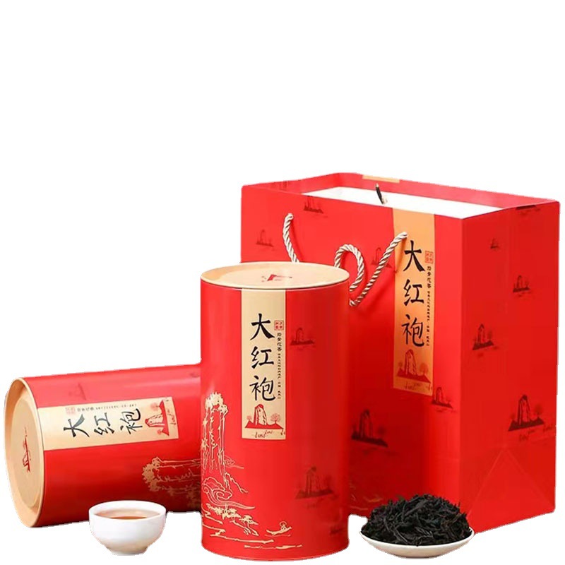 福建乌龙茶新茶茶叶传统碳焙武夷岩茶大红袍岩韵十足浓香型